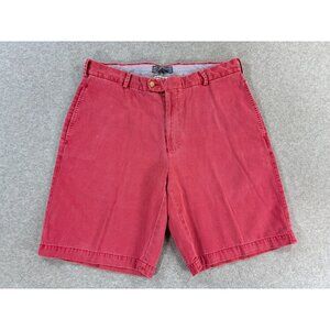 Peter Millar‎ Sun Washed Classic Pima Cotton Shorts (Men's 34) Jetty Red - 9"